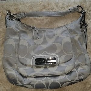 Coach signature handbag